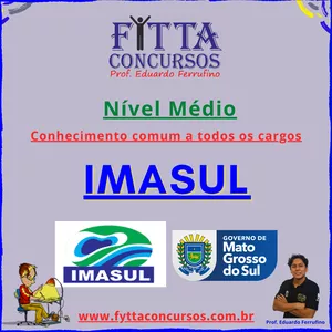 Imagem de capa para o Curso online Nível Médio - Conteúdo Comum - IMASUL/MS