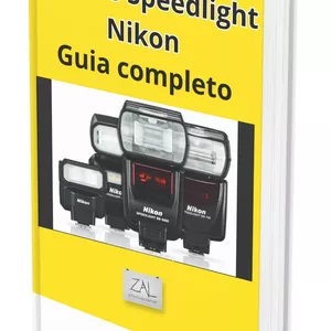 Imagem de capa para o Ebook Guia Completo para Flashes Nikon