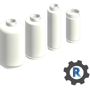 Imagem de capa para o Ebook Família Revit - Cilindro de gás P20/45/90/190