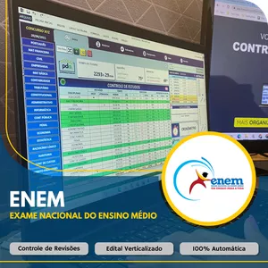 Imagem de capa para o Ebook Planilha do Aprovado - ENEM