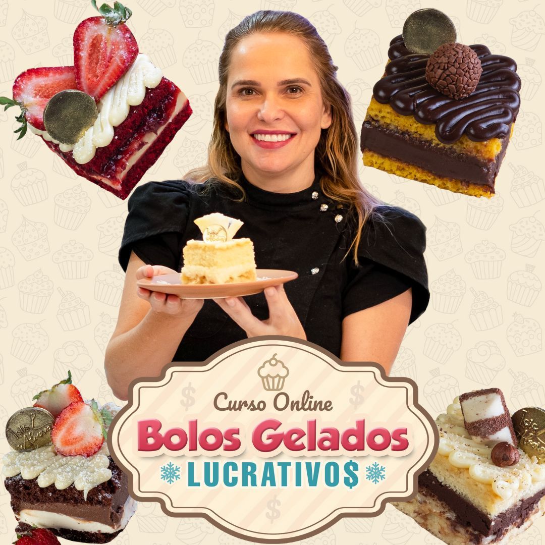Imagem do curso Bolos Gelados Lucrativos