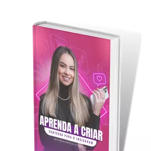 Imagem de capa para o Ebook E-book Instagram Orgânico