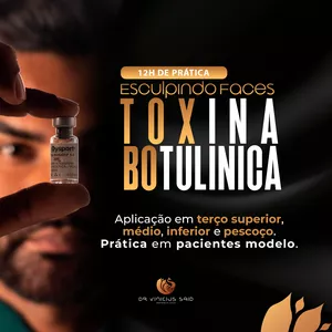 Imagem de capa para o Curso online Esculpindo Faces com Toxina Botulínica