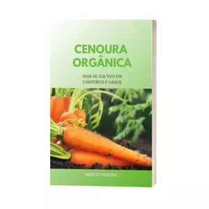 Imagem de capa para o Ebook Cenoura Orgânica