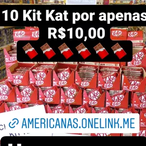 Imagem principal do produto 10 kit kat por R$10