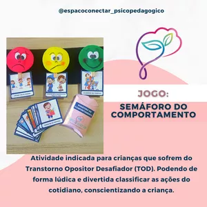 Imagem de capa para o Ebook SEMÁFORO DO COMPORTAMENTO