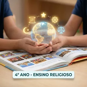 Curso Ensino Religioso - 4º Ano - Ensino Fundamental Anos Iniciais: 42 Planos de Aulas Completos