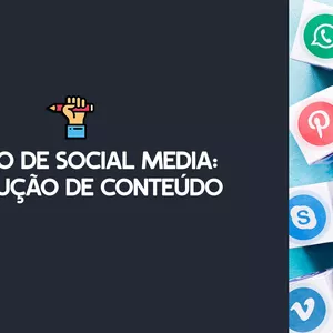 Imagem do curso Curso de Social Media - Produção de Conteúdo