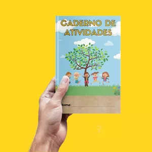 Imagem de capa para o Ebook CADERNO DE ATIVIDADES PARA CRIANÇAS