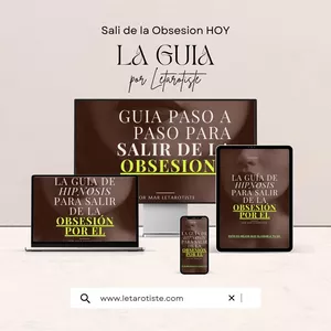 Imagen de portada para Ebook la guia de hipnosis para salir de la OBSESIÓN por ÉL
