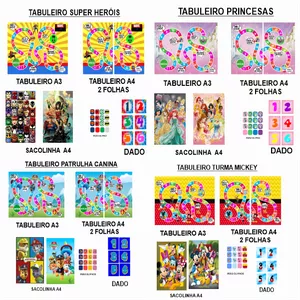 Imagem do curso 10 kits de TABULEIROS