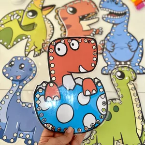 Imagem de capa para o Ebook Alinhavos Dinossauro