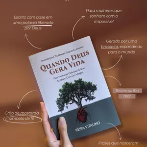 Imagem de capa para o Curso online LIVRO - "QUANDO DEUS GERA VIDA"