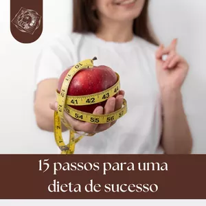 Imagem de 15 passos para uma dieta de sucesso criado por Faria Digital na hotmart