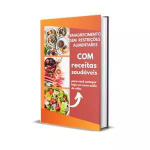 Imagem de capa para o Ebook Emagrecimento Sem Restrições Alimentares