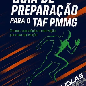 Imagem de capa para o Ebook 📘 E-book Preparatório para o TAF da PMMG