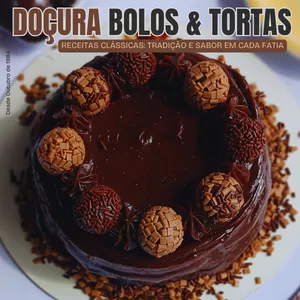 Imagem de capa para o Curso online Doçura Sem Segredos: Bolos e Tortas Premiadas (E-book Exclusivo)