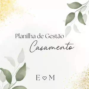 Imagem de capa para o Ebook Gestão Financeira de Casamento