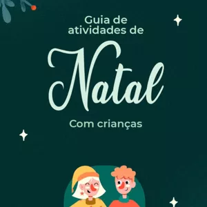 Imagem de capa para o Ebook Calendário do Advento - Natal