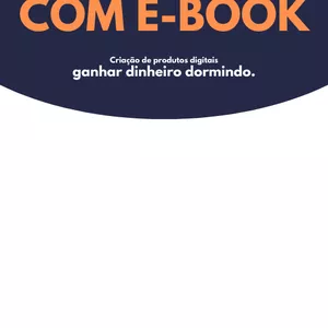 Imagem de capa para o Ebook Aprenda como fazer um e-book para vender pela internet