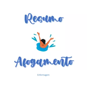Imagem de capa para o Ebook Resumo de Afogamento
