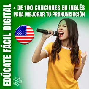 Imagen de portada para Ebook +100 CANCIONES EN INGLÉS PARA POTENCIAR TU PRONUNCIACIÓN