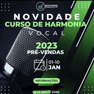 Imagem de capa para o Ebook Harmonia vocal-Pro
