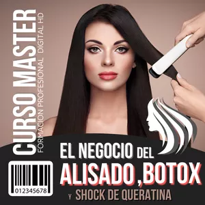Imagen de portada para Curso online El negocio del Alisado, Shock de Queratina & Botox.