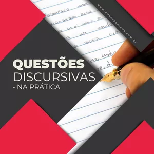 Imagem de capa para o Curso online Questões Discursivas na Prática - Delta - Prof. Eduardo Arcos