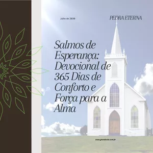 Imagem de capa para o Ebook Salmos de Esperança: Devocional de 365 Dias de Conforto e Força para a Alma