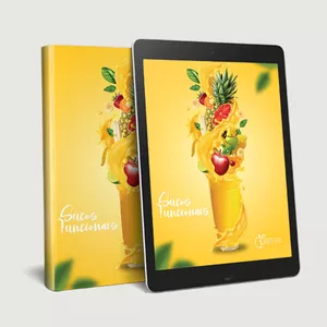 Imagem de capa para o Ebook E-BOOK SUCOS FUNCIONAIS
