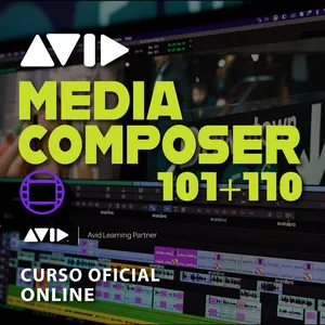 Imagen de portada para Curso online Avid Media Composer 101 + 110: Curso Oficial del Fabricante