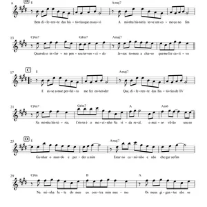 Imagem de capa para o Ebook O Maior Vilão sou Eu - 🎹Sarah Beatriz -Cifra letra e Melodia