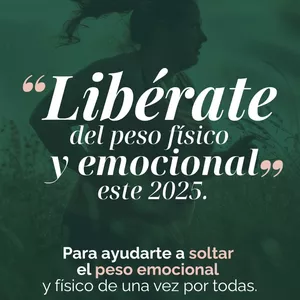 Imagen de portada para Curso online Taller Libérate del peso físico y emocional