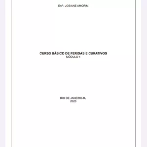 Imagem de capa para o Curso online Curso básico de feridas