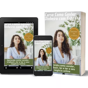 Imagem de capa para o Curso online Curso Como Ganhar Dinheiro com E-books e traduzir corretamente