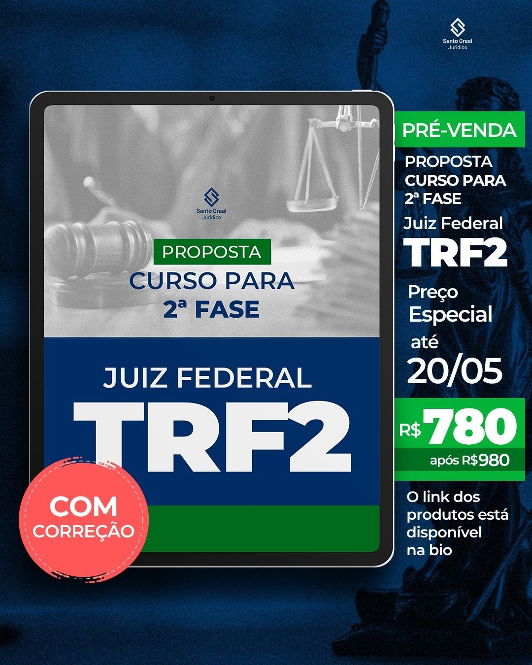 Imagem do curso TRF 2 | Reta Final para 2ª Fase - COM CORREÇÃO