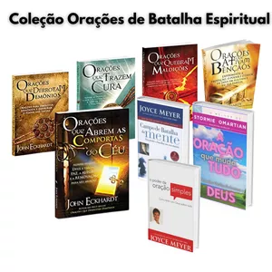 Imagem de capa para o Ebook Coleção Orações de Batalha Espiritual