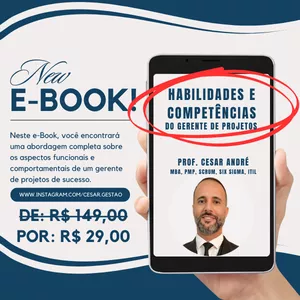 Imagem de capa para o Ebook Habilidades e Competências do Gerente de Projetos
