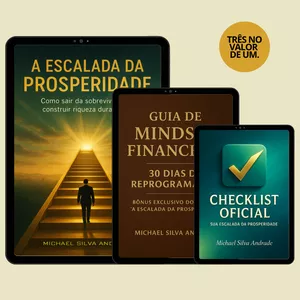 Imagem de capa para o Ebook A ESCALADA DA PROSPERIDADE - Como Sair da Sobrevivência e Construir Riqueza Duradoura