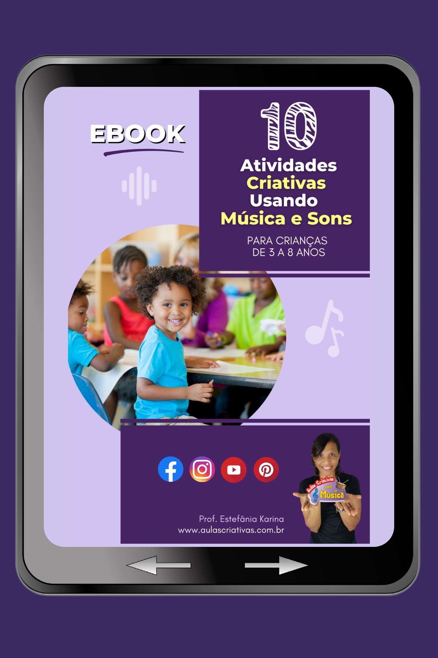 E-book 101 Atividades Musicais para Crianças