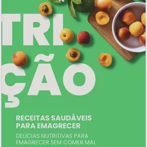 Imagem de capa para o Ebook Receitas Saudáveis para emagrecer 