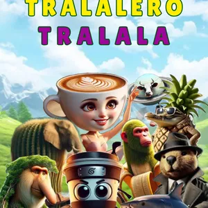 Imagen de portada para Ebook LIBRO PARA COLOREAR TRALALERO TRALALA