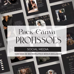 Imagem de capa para o Curso online Pack feed | Social media