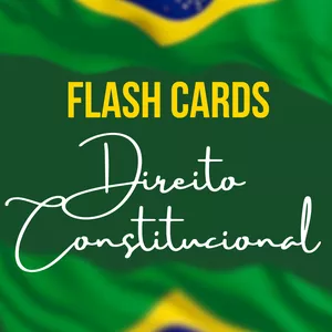 Imagem de capa para o Ebook Flash Cards de Direito Constitucional para Concursos de TRE-TRF-TRT