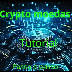 Imagem de capa para o Ebook Tutorial de crypto moedas passo a passo 