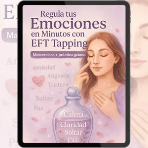 Imagen de portada para Curso online Regula tus emociones en minutos con EFT Tapping (Masterclass)