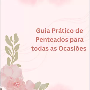 Imagem de capa para o Ebook Guia prático de penteados para todas as ocasiões 