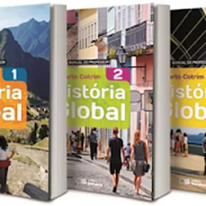 Imagem de capa para o Ebook História Global - Cotrim - Manual do Professor, Vol. 1,2 e 3. Completo em PDF.