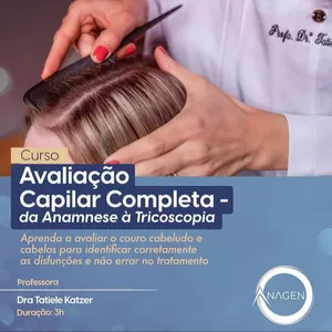 Imagem de capa para o Curso online Avaliação Capilar Completa